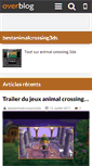 Mobile Screenshot of bestanimalcrossing3ds.over-blog.com