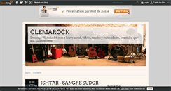 Desktop Screenshot of clemarock.over-blog.com