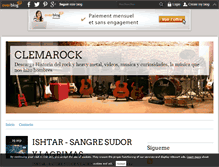 Tablet Screenshot of clemarock.over-blog.com