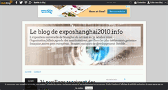 Desktop Screenshot of exposhangai2010.over-blog.com