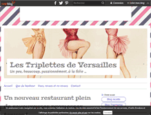 Tablet Screenshot of lestripelettesdeversailles.over-blog.com