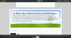 Desktop Screenshot of ornithobase-iledefrance.over-blog.com