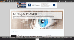 Desktop Screenshot of antoinefranco.over-blog.com