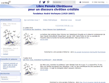 Tablet Screenshot of librepenseechretienne.over-blog.com