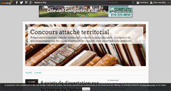 Desktop Screenshot of concours-attache-territorial.over-blog.com