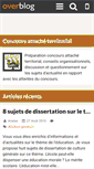Mobile Screenshot of concours-attache-territorial.over-blog.com