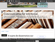 Tablet Screenshot of concours-attache-territorial.over-blog.com