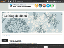 Tablet Screenshot of disen.over-blog.fr