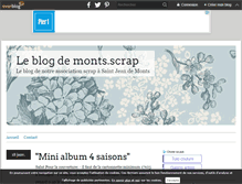 Tablet Screenshot of monts.scrap.over-blog.com