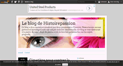 Desktop Screenshot of histoirepassion.over-blog.fr