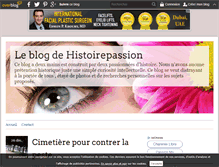 Tablet Screenshot of histoirepassion.over-blog.fr