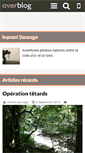 Mobile Screenshot of instant-sauvage.over-blog.com