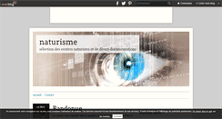 Desktop Screenshot of naturisme.over-blog.fr