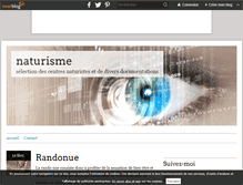 Tablet Screenshot of naturisme.over-blog.fr
