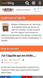 Mobile Screenshot of lapeinturealaiguille.over-blog.com