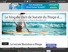 Tablet Screenshot of karateclubpeageois.over-blog.com