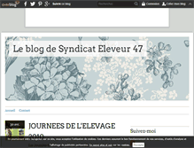 Tablet Screenshot of journees.elevage47.over-blog.com