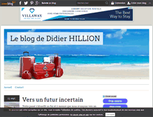 Tablet Screenshot of ailleurs-didier.hillion.over-blog.com