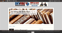 Desktop Screenshot of eve-mai.over-blog.com