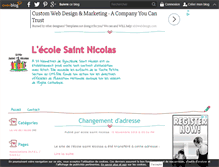Tablet Screenshot of ecolestnicolas.over-blog.com