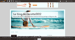 Desktop Screenshot of cacotte0012.over-blog.com