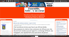 Desktop Screenshot of ensemble-aulnoy-au-coeur.over-blog.fr