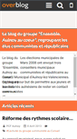 Mobile Screenshot of ensemble-aulnoy-au-coeur.over-blog.fr
