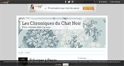 Desktop Screenshot of leschroniquesduchatnoir.over-blog.com