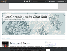 Tablet Screenshot of leschroniquesduchatnoir.over-blog.com