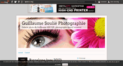 Desktop Screenshot of guillaumesoulie-photographie.over-blog.com