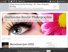 Tablet Screenshot of guillaumesoulie-photographie.over-blog.com