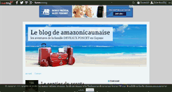 Desktop Screenshot of amazonicaunaise.over-blog.com