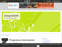 Tablet Screenshot of magomike.over-blog.es