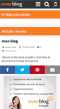Mobile Screenshot of actu-peche.over-blog.com