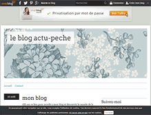 Tablet Screenshot of actu-peche.over-blog.com