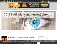 Tablet Screenshot of ccit-sudparis.over-blog.com