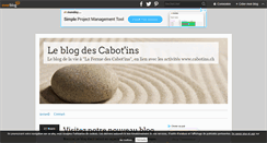 Desktop Screenshot of lescabotins.over-blog.com
