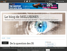 Tablet Screenshot of melusine5.over-blog.com