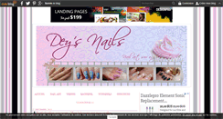 Desktop Screenshot of deysnails.over-blog.com