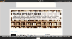 Desktop Screenshot of manga-actu.over-blog.fr