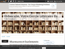 Tablet Screenshot of didascalie.over-blog.com