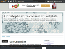 Tablet Screenshot of christophe.partylite.over-blog.com