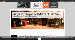 Desktop Screenshot of lachouetteblanche.over-blog.com