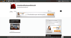 Desktop Screenshot of chambredhotesandiskuizh.over-blog.com