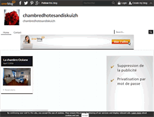 Tablet Screenshot of chambredhotesandiskuizh.over-blog.com
