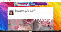 Desktop Screenshot of cecile-cloarec.partylite.over-blog.fr