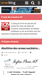 Mobile Screenshot of frontdegauche65.over-blog.com