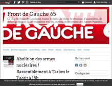 Tablet Screenshot of frontdegauche65.over-blog.com