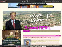 Tablet Screenshot of mieuxvivrevoiron.over-blog.com
