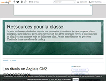 Tablet Screenshot of fiches-de-preparation-ecole.over-blog.com